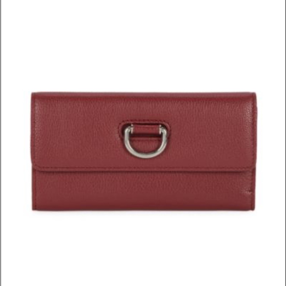 Burberry Highbury Leather Continental Flap Wallet
